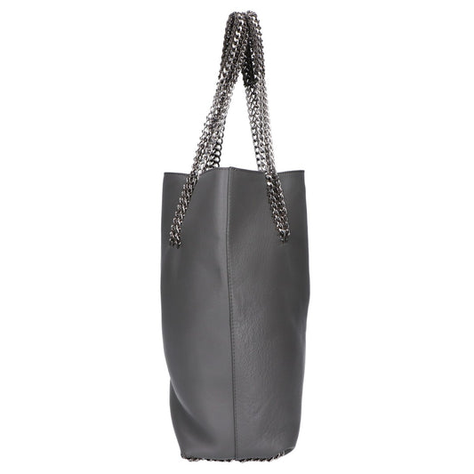 DE COUTURE デクチュール チェーンハンドル レザー トートバッグ