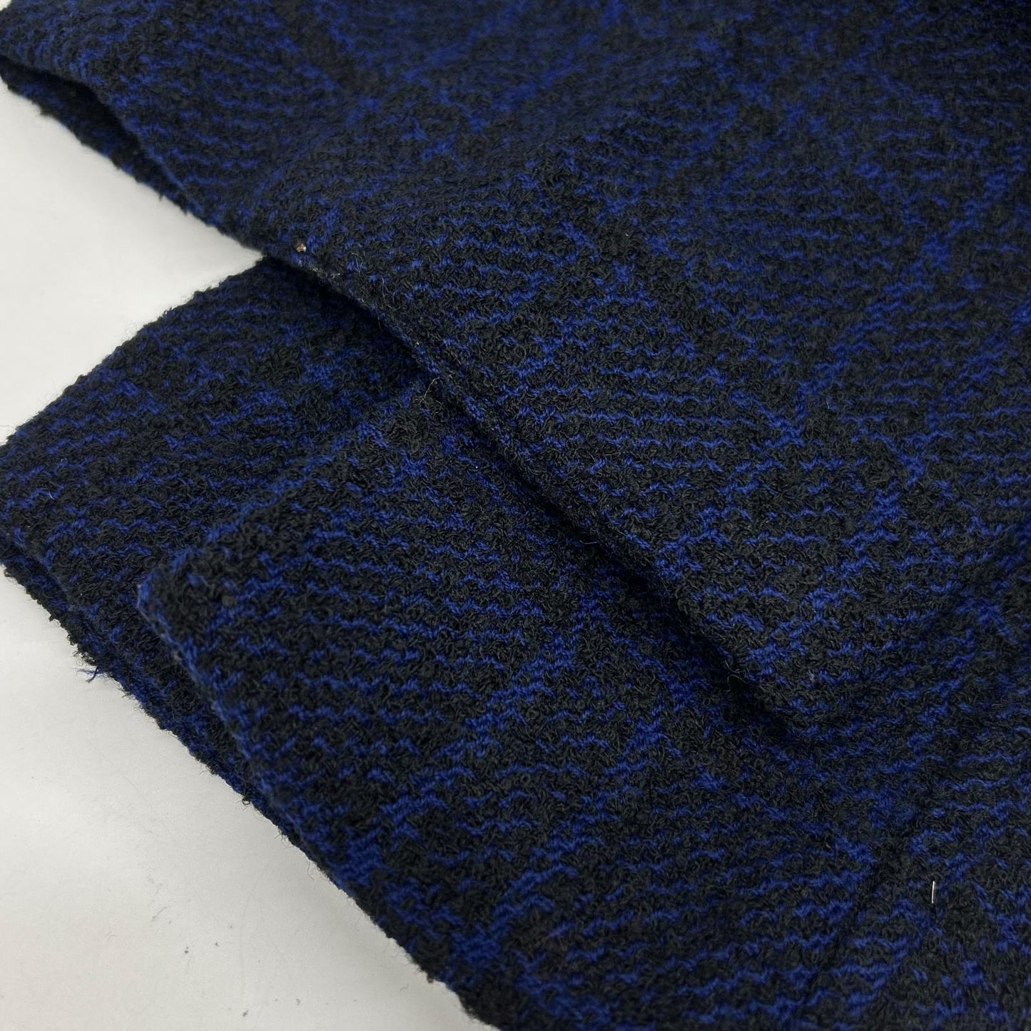 ISSEY MIYAKE MEN イッセイミヤケメン 80s ブルー ウール パンツ 筆タグ ボトムス