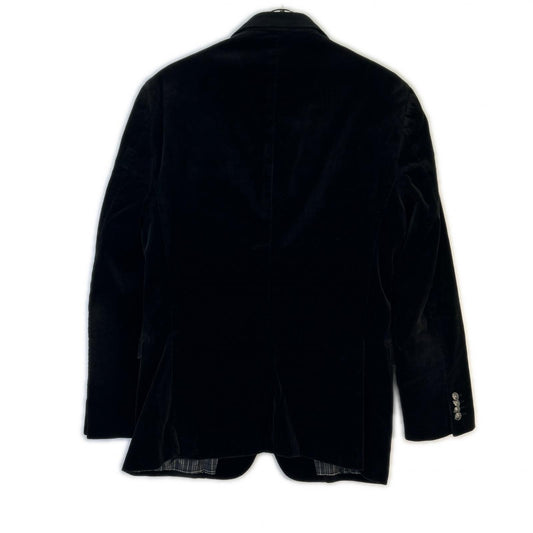 11 Year Black Velour Jacket L Men's