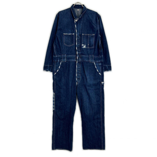 Porter Classic ポータークラシック インディゴ デニム オールインワン オーバーオール オールインワン XS