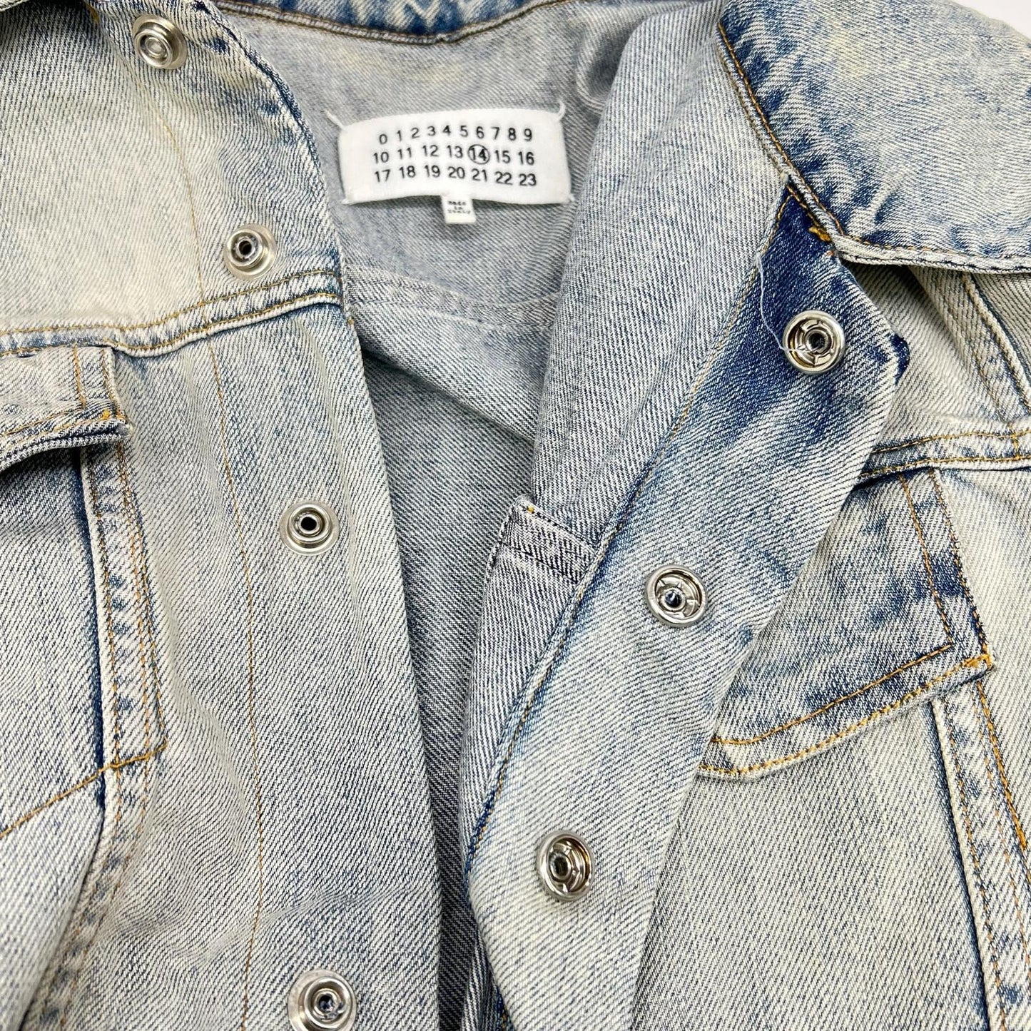 Maison Margiela メゾンマルタンマルジェラ 15年 S50AM0219 ブルー デニムジャケット ジャケット