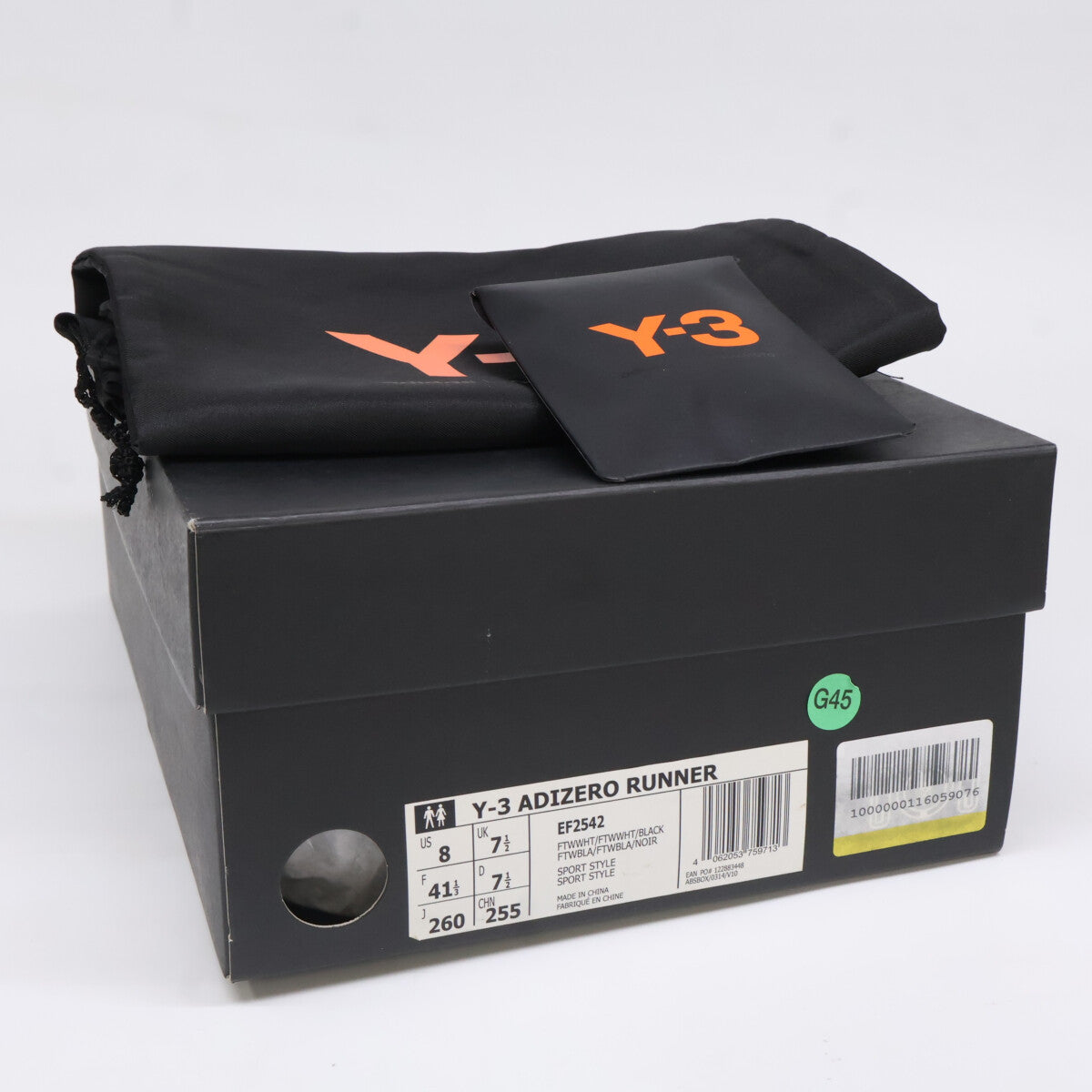 Y-3 ワイスリー EF2542 Adizero Runner スニーカー シューズ