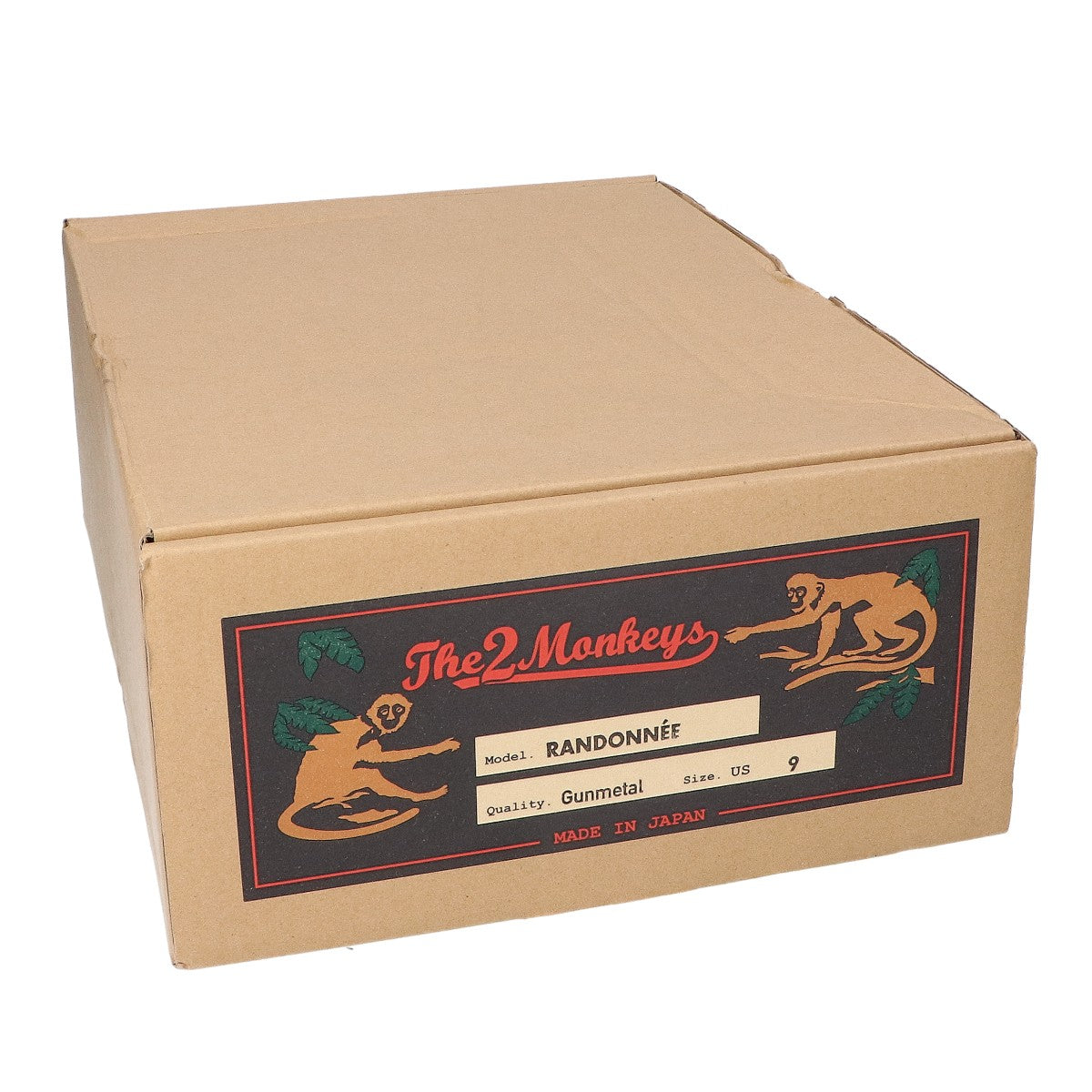 The 2 Monkeys ザツーモンキーズ 【新品同様】TM12952 RANDONNEE Gunmetal レースアップ ブーツ シューズ