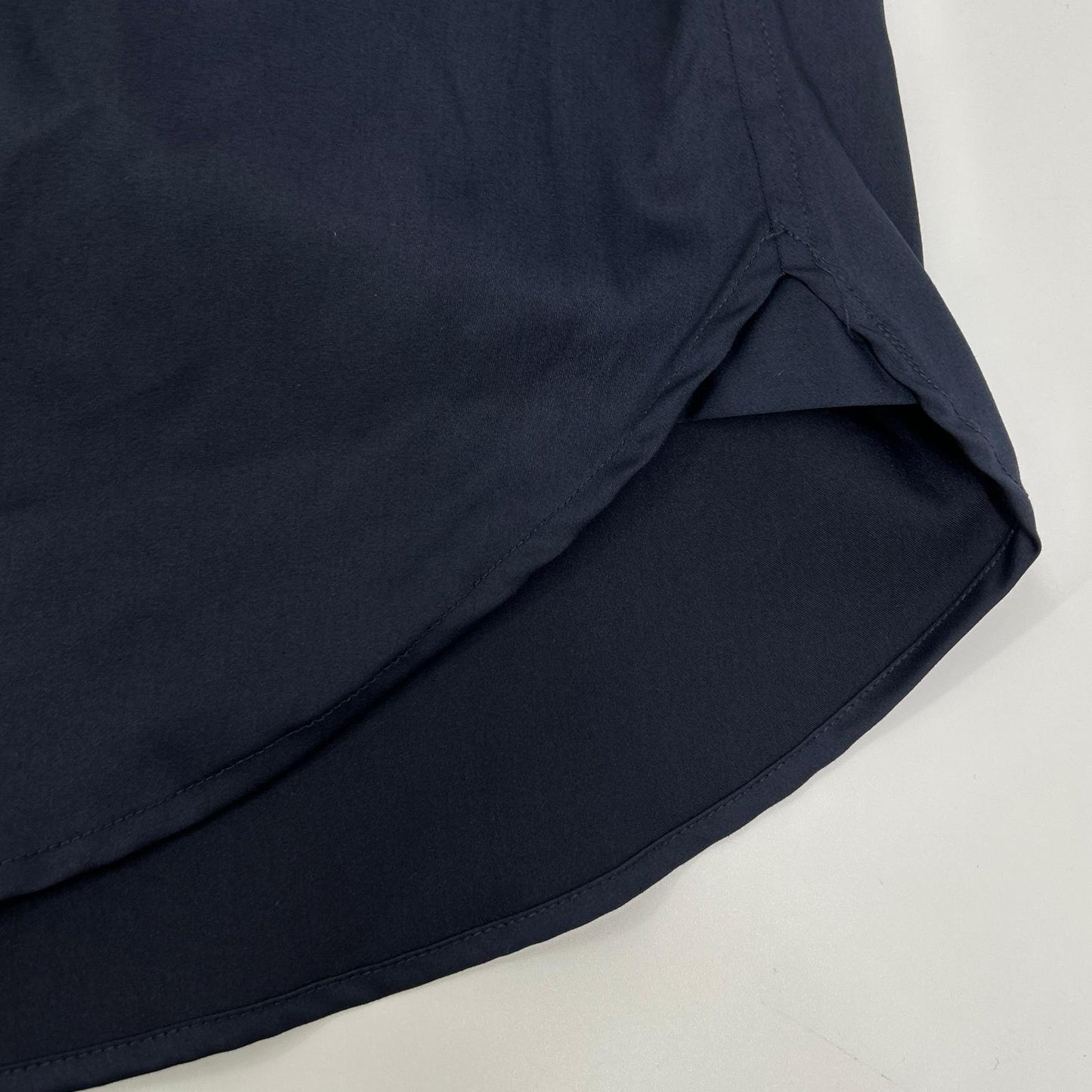 Loungedress ラウンジドレス ネイビー 金釦 長袖シャツ トップス