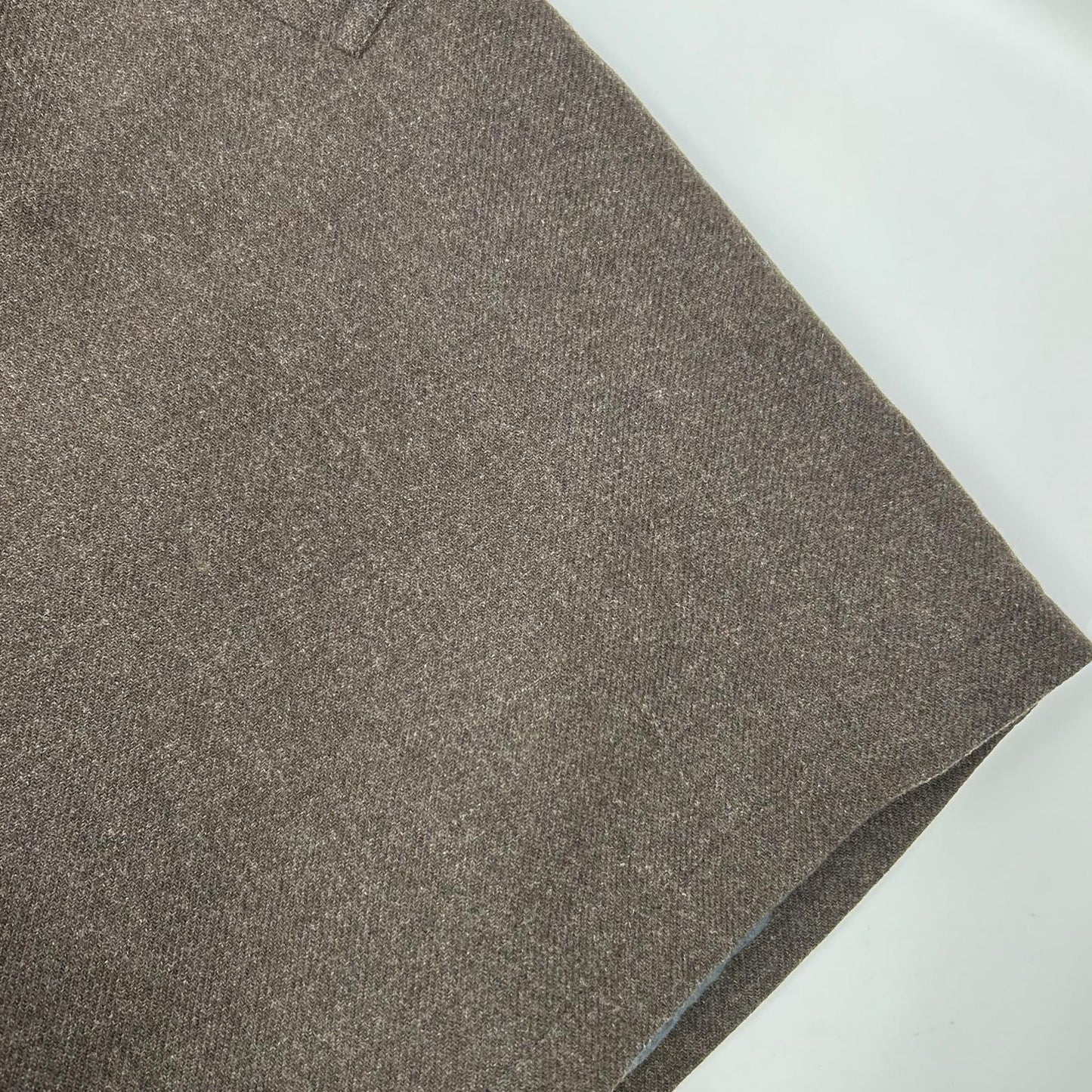 E.Z BY ZEGNA イージーバイゼニア ブラウン ラムウール シングルボタン コート コート