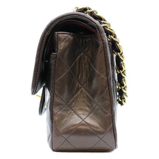 CHANEL シャネル 2番 A01113 黒 ラム ゴールド金具 マトラッセ23 バッグ ショルダーバッグ