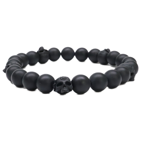 stussy ステューシー x Mastermind マスターマインド 【美品】スカル ビーズ ブレスレット