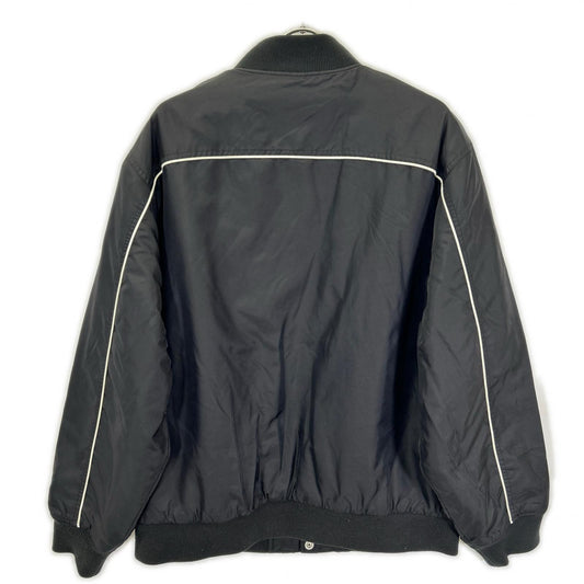 Supreme シュプリーム ブラック Contrast Script Varsity Jacket ジャケット