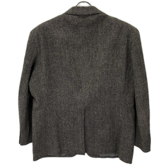 POLObyRalphLauren ポロラルフローレン ブラウン ウール ハウンドトゥース 2B ジャケット ジャケット