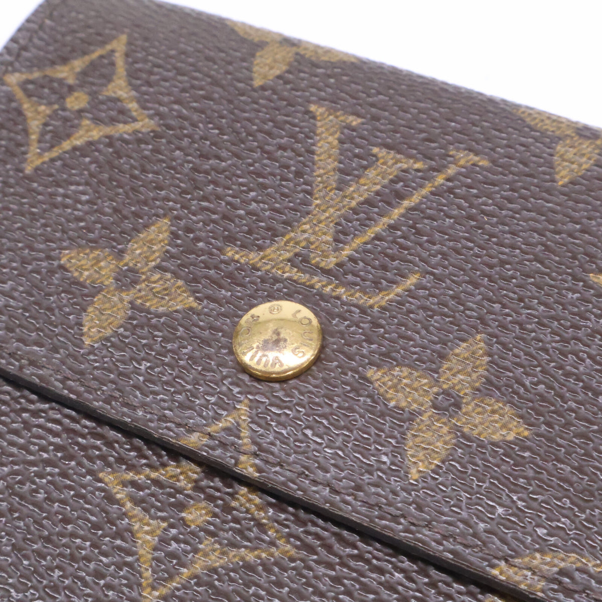 LOUIS VUITTON ルイヴィトン M61654 ポルトフォイユ エリーズ モノグラムキャンバス 二つ折り財布 二つ折り財布(小銭入れあり)