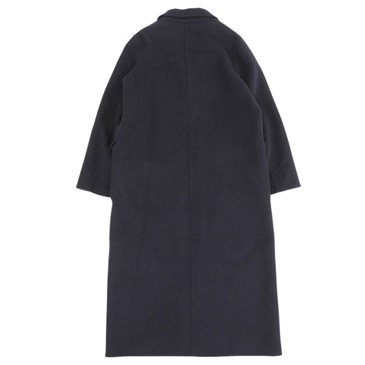 Spick&Span スピック&スパン ウール混 1ボタン チェスターコート アウター レディース ネイビー 38 コート