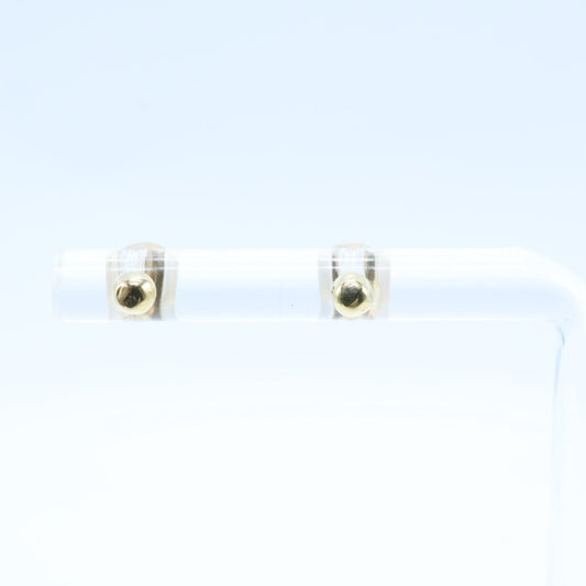 Unknown LONDON アンノウン 【美品】K10YG ボール ピアス