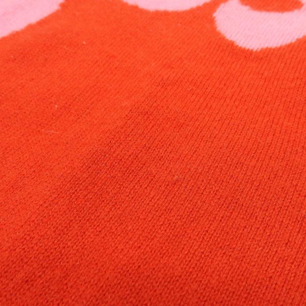 Cashmere Knit Sweater Top Women's Orange S Tops S Women's