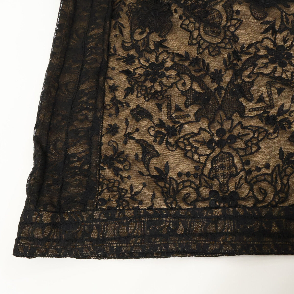 TADASHI SHOJI タダシショージ AEE1251MZ ブラック 刺繍 ノースリーブ ドレス ワンピース ワンピース