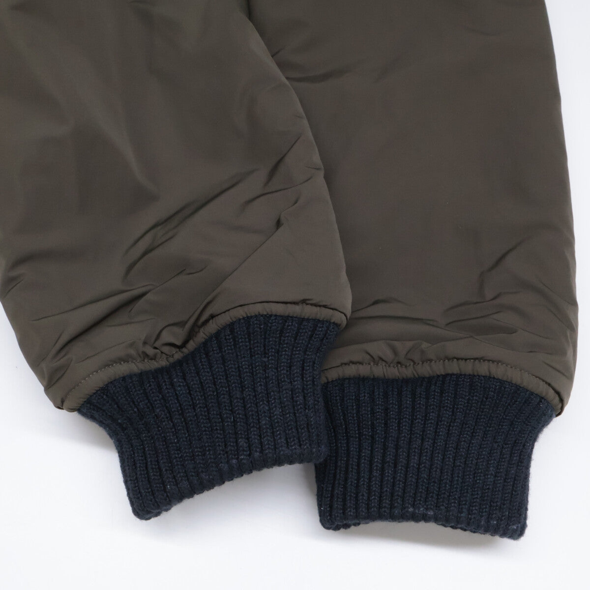 ASPESI アスペジ カーキ×ネイビー W1A CG47 L669 リバーシブル ボンバージャケット ジャケット Ⅿ