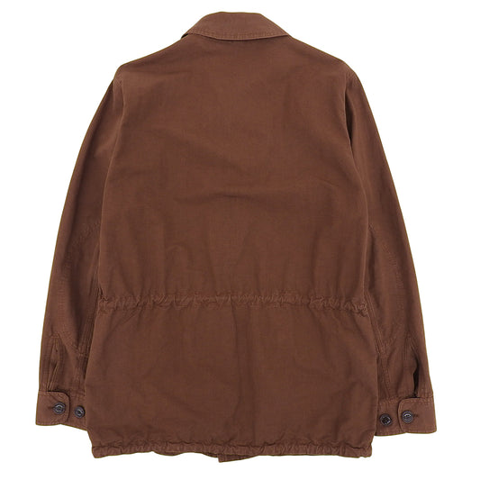 ASPESI Cotton-Linen Field Jacket Men's Brown S 13924ACG06G434 Jacket