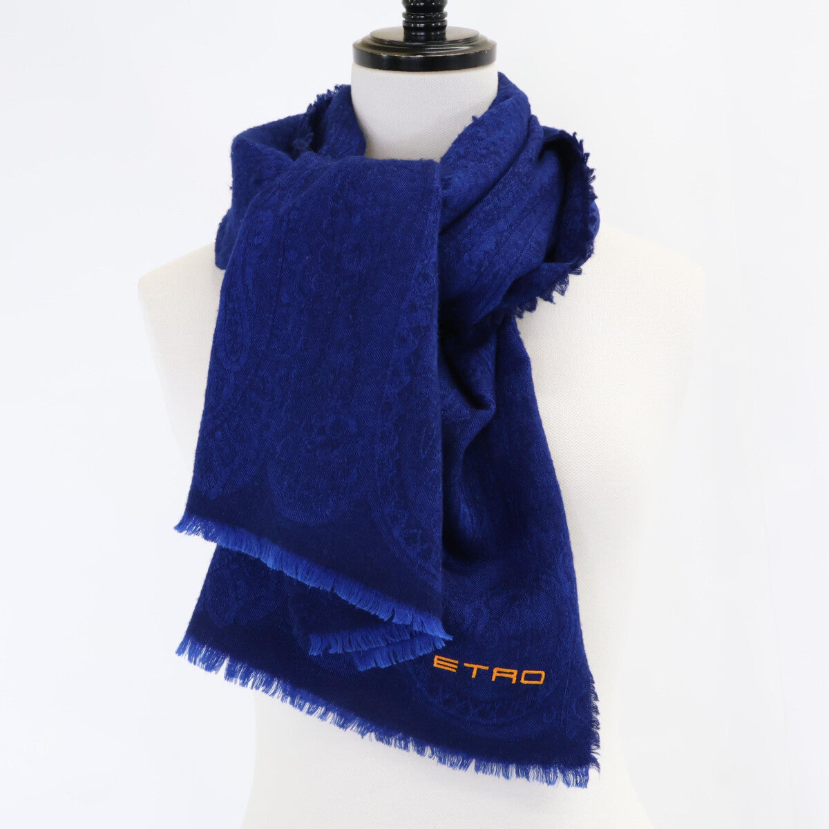 ETRO エトロ 【即決/国内正規】212-1H428-9519 ペイズリー柄 ウール/シルク ストール