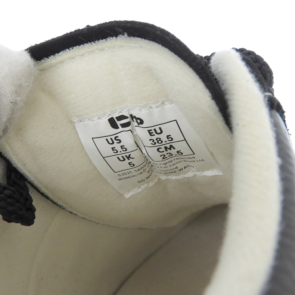 Sangacio サンガッチョ 新品同様 にゅ スニーカー シューズ レディース ブラック 23.5cm シューズ 5.5(US)