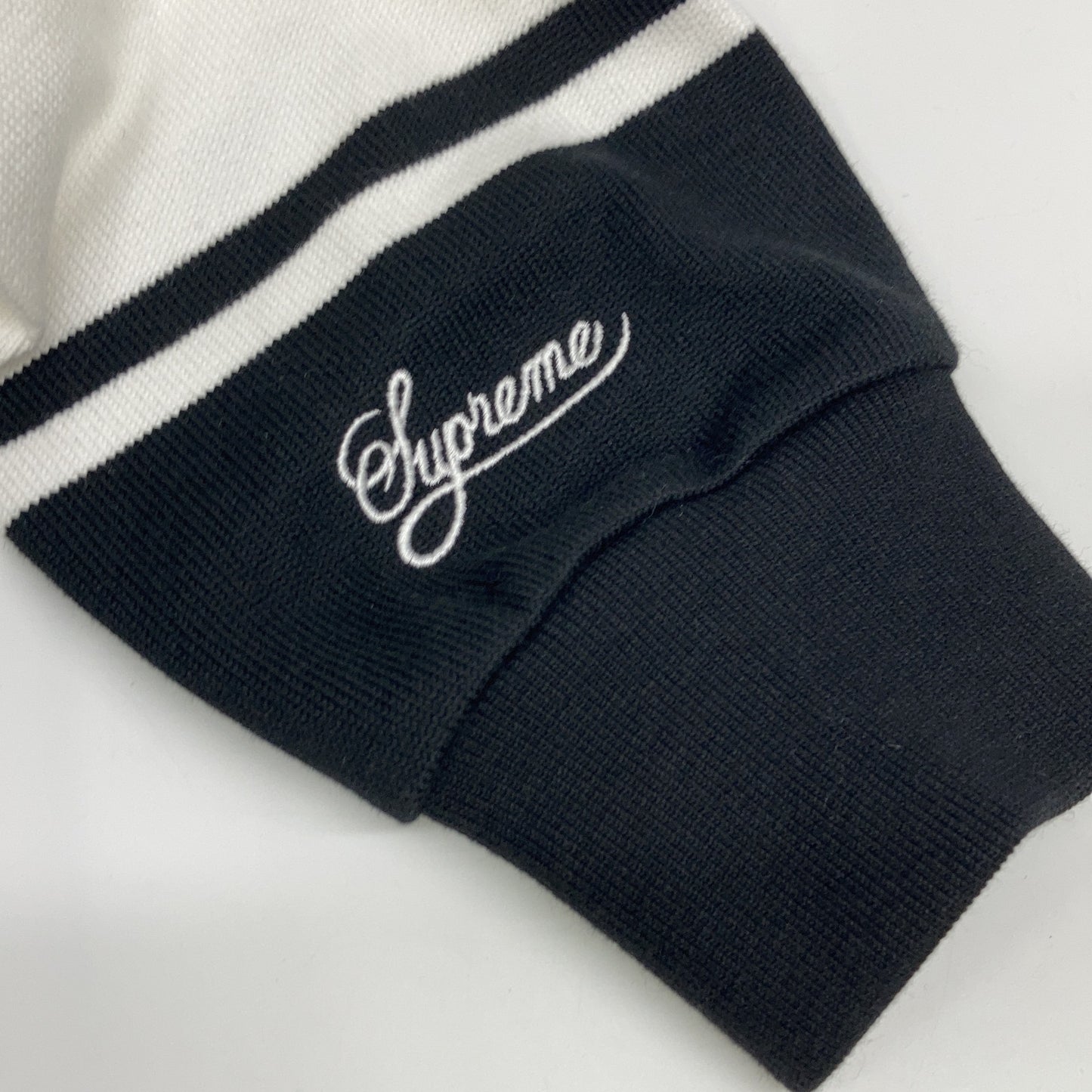 Supreme シュプリーム × ナイキ ストライプ ラグビーシャツ トップス S