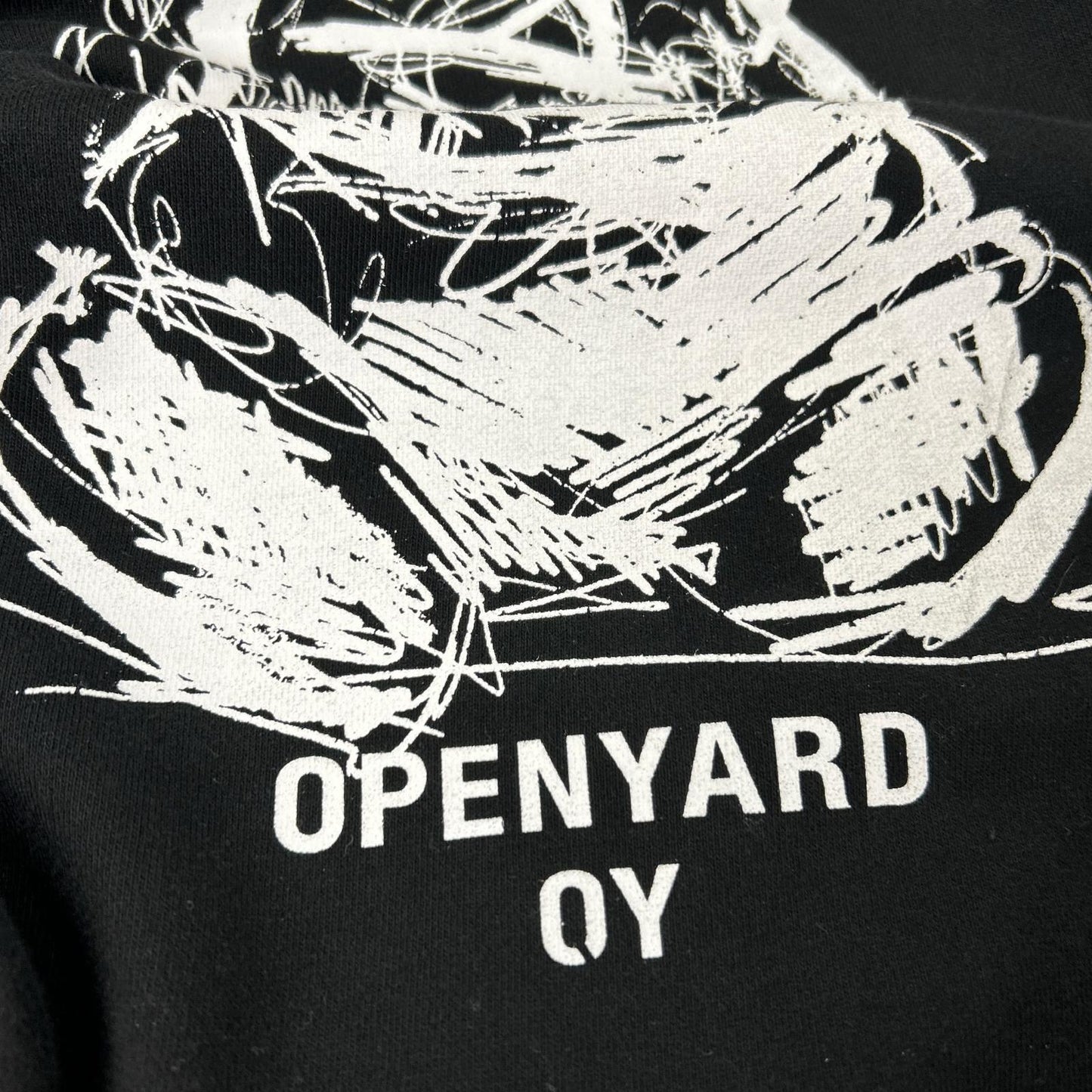 OY オーワイ OPENYARD ブラック ジップアップ パーカ トップス