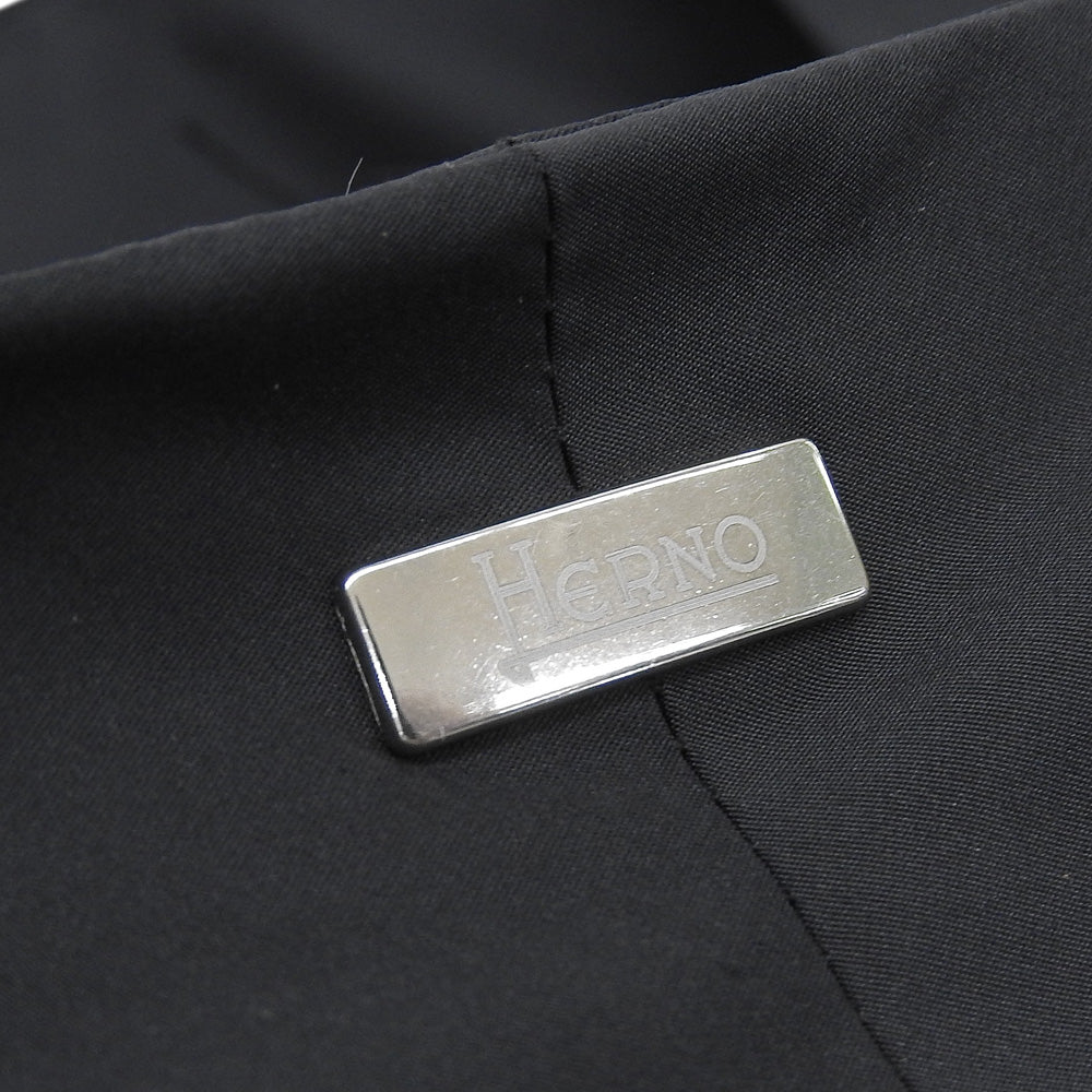 HERNO ヘルノ 新品同様 フリンジデザイン コート レディース ブラック 40 CA0354D コート 40