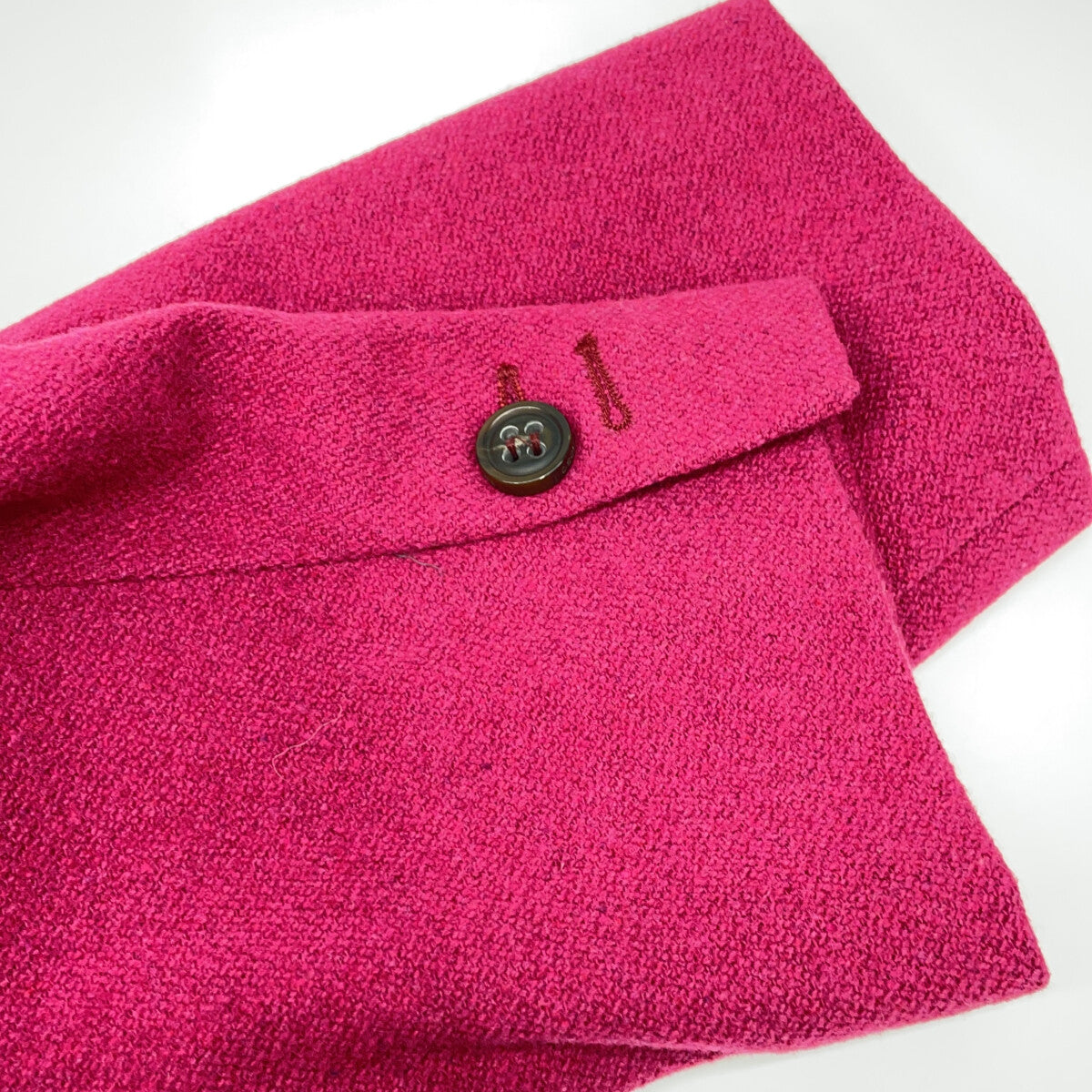 DSQUARED2 S72AA0500 Garnet Double Breasted Pea Coat 40