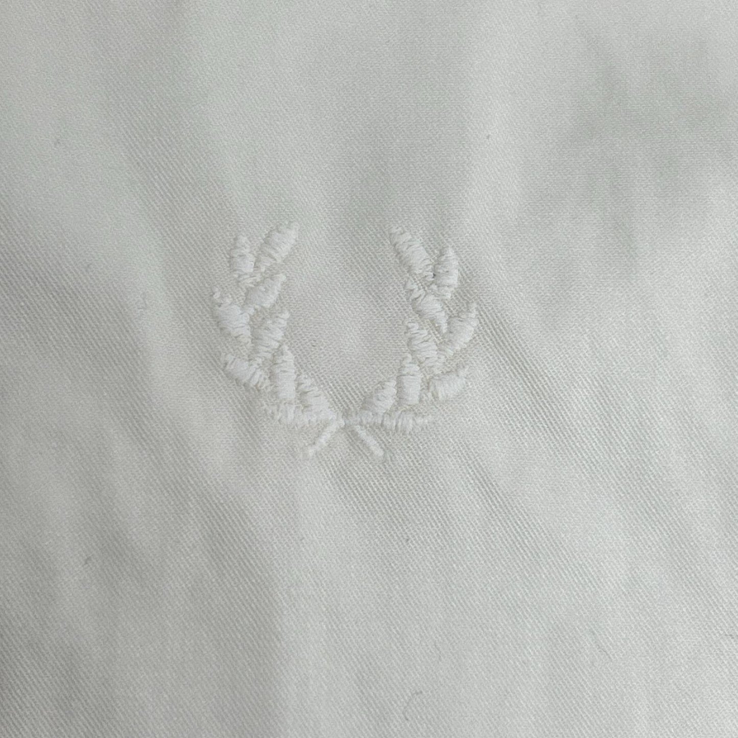 FRED PERRY × Margaret Howell SJ6010 White Blouson Jacket