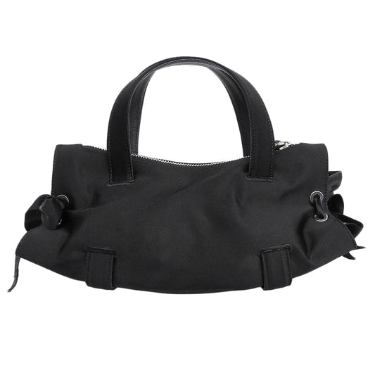 TOD'S Side Ribbon Mini Handbag for Women, Black