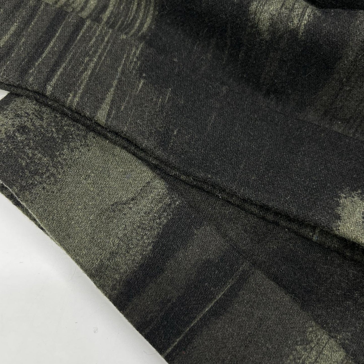 Y's 24AW YO-P19-120 Khaki All-Over Pattern Wool Pants Bottoms