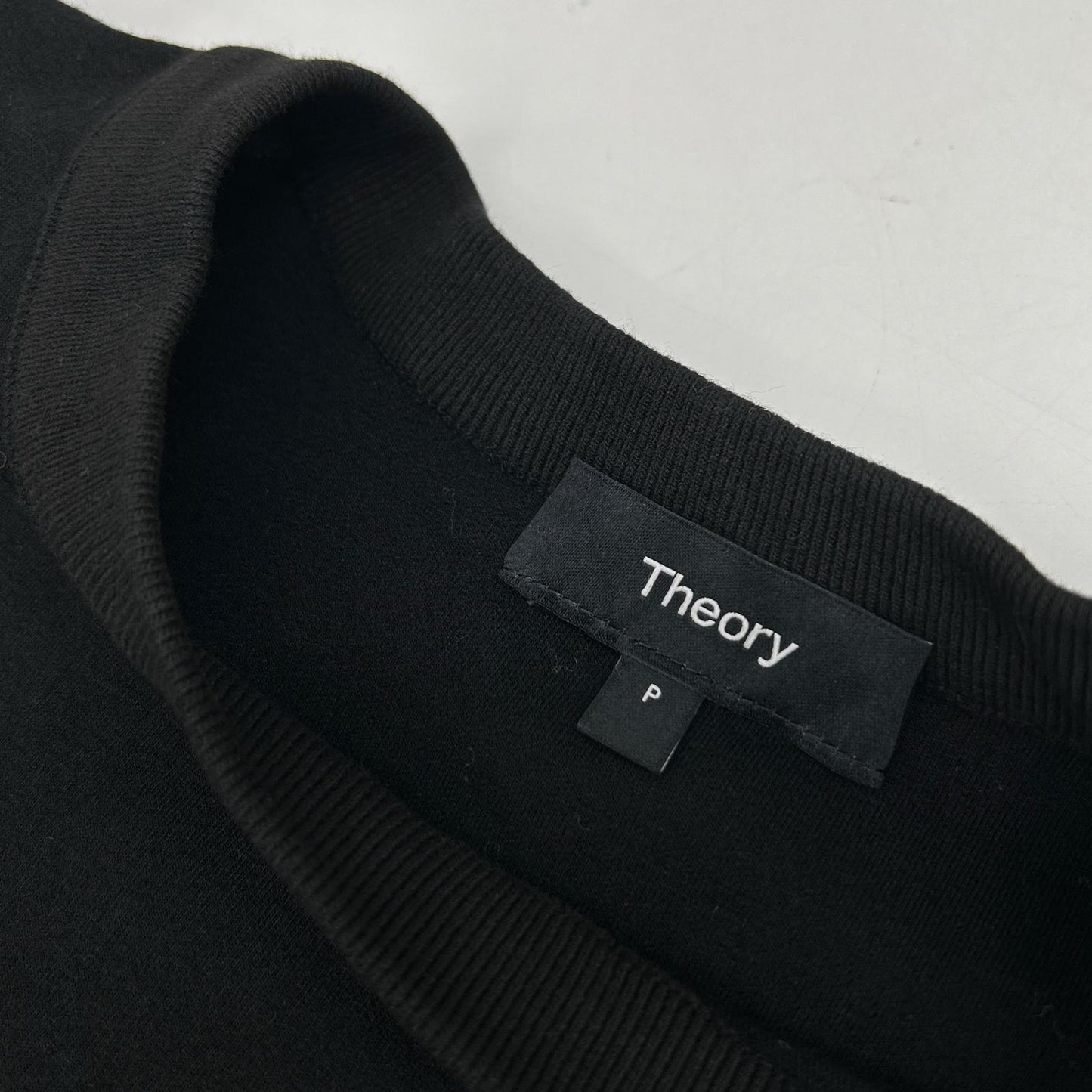 Theory セオリー 01-4301006 DOUBLE KNIT LT N A字形套头毛衣 针织上衣