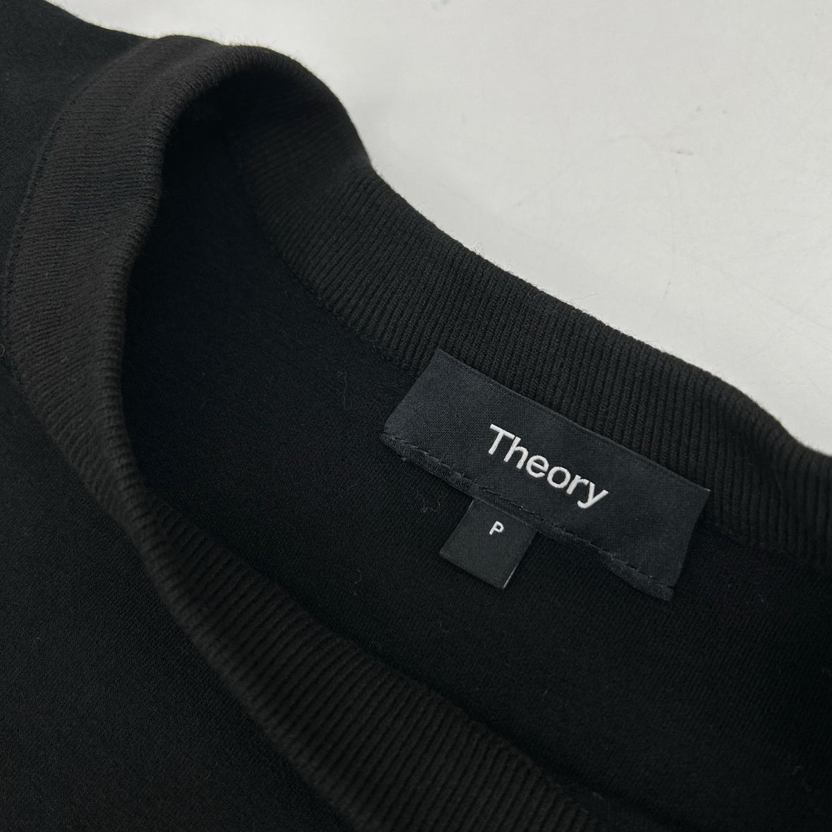 Theory セオリー 01-4301006 DOUBLE KNIT LT N A字形套头毛衣 针织上衣
