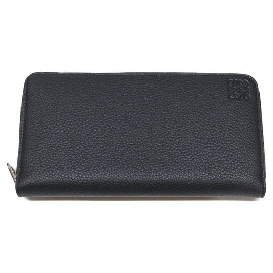 【美品】C660T12X02 アナグラム ロゴ ラウンドファスナー 長財布(小銭入れあり) メンズ