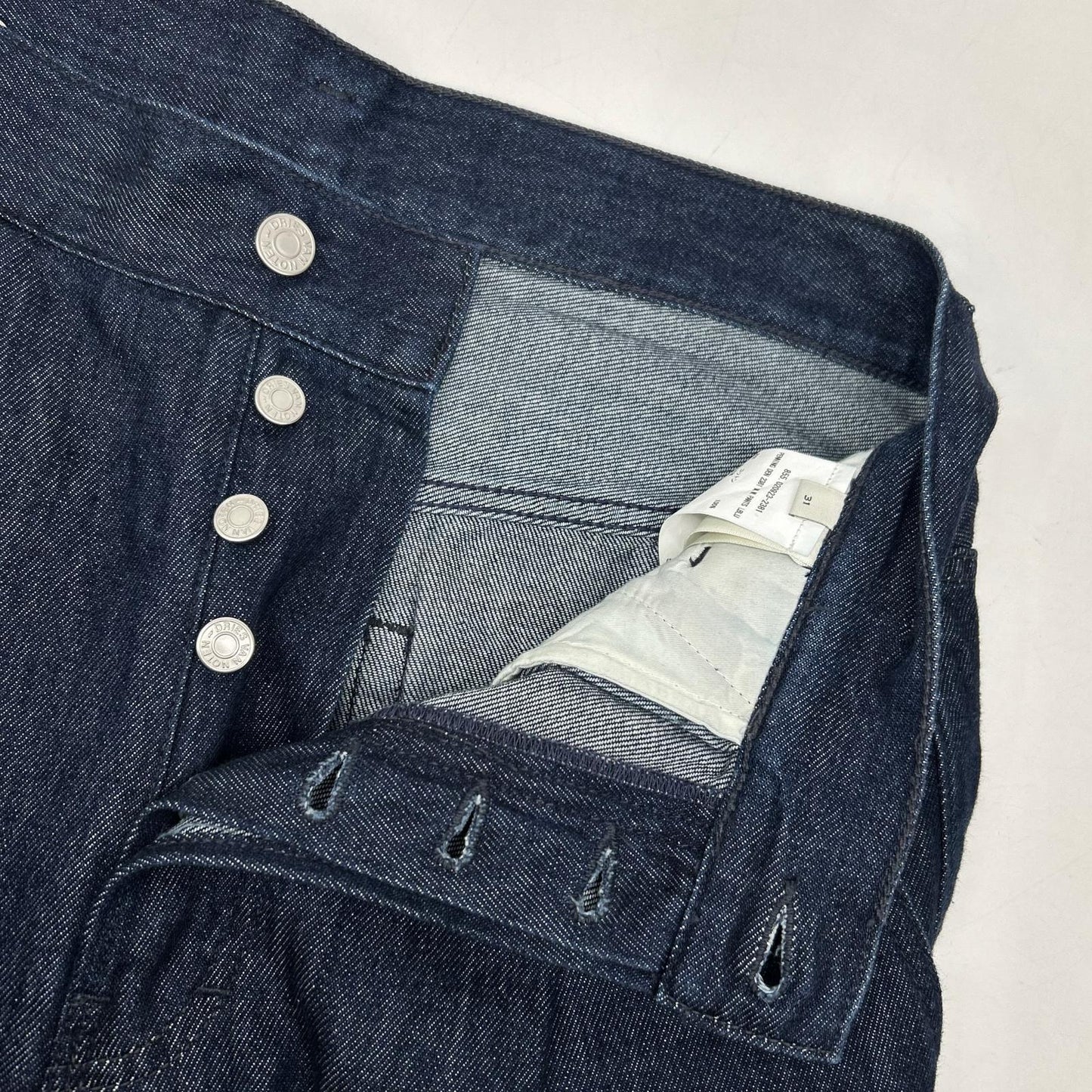 DRIES VAN NOTEN ドリスヴァンノッテン インディゴ PENNING DEN 2381 M.W.PANTS ボトムス