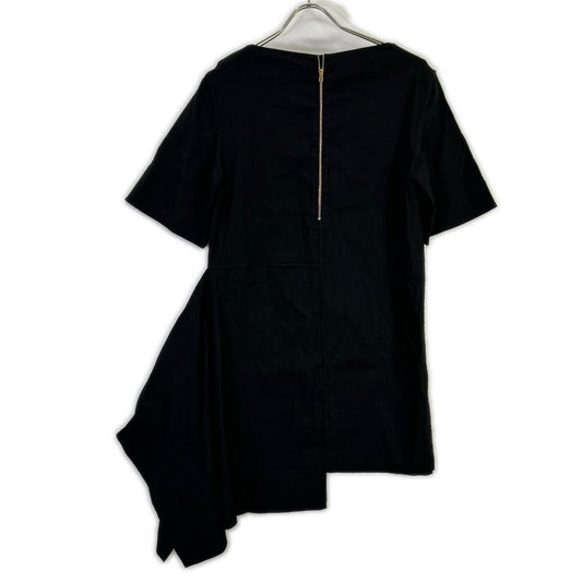 MARNI マルニ TNMAR01A00TL234 ブラック アシンメトリー ワンピース ワンピース