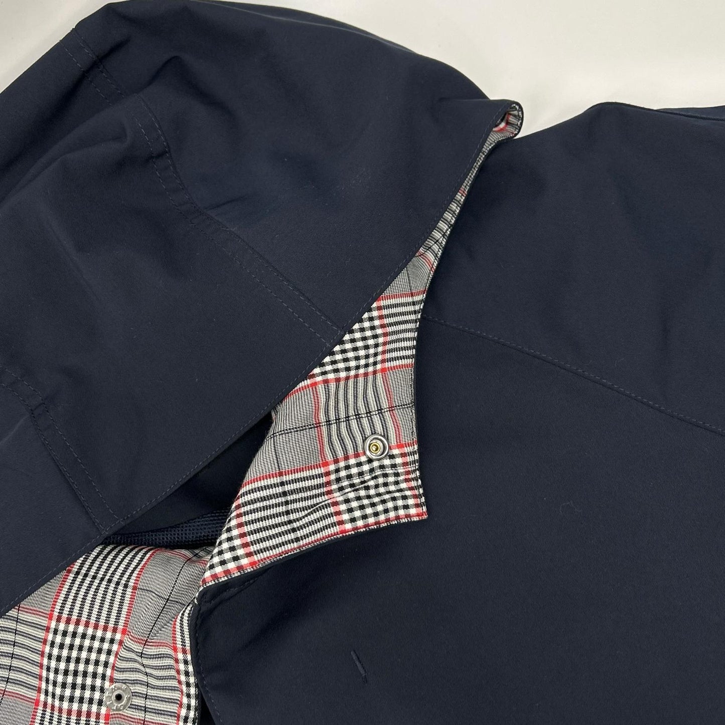 ZUCCA CZ92FA568 Navy Detachable hooded coat