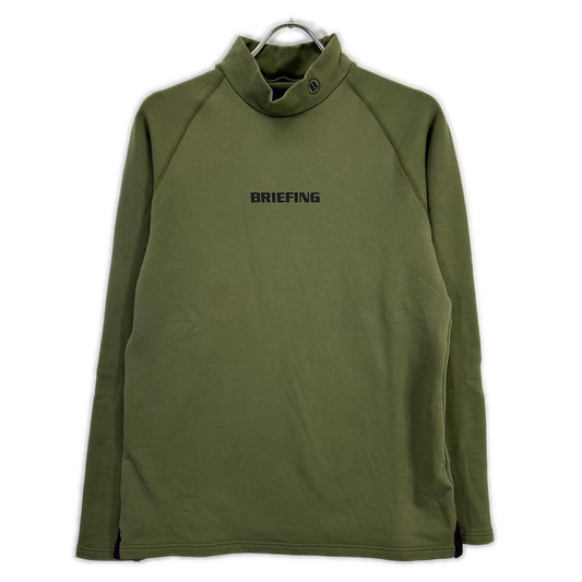 BRIEFING ブリーフィング BRG253M50 カーキ MS WARM LS HIGHNECK トップス