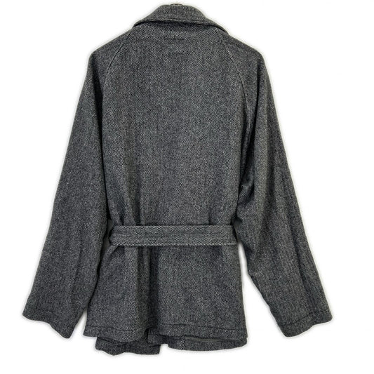 Engineered Garments 24AW Grey Smoking Jacket Smoking Herringbone Jacket