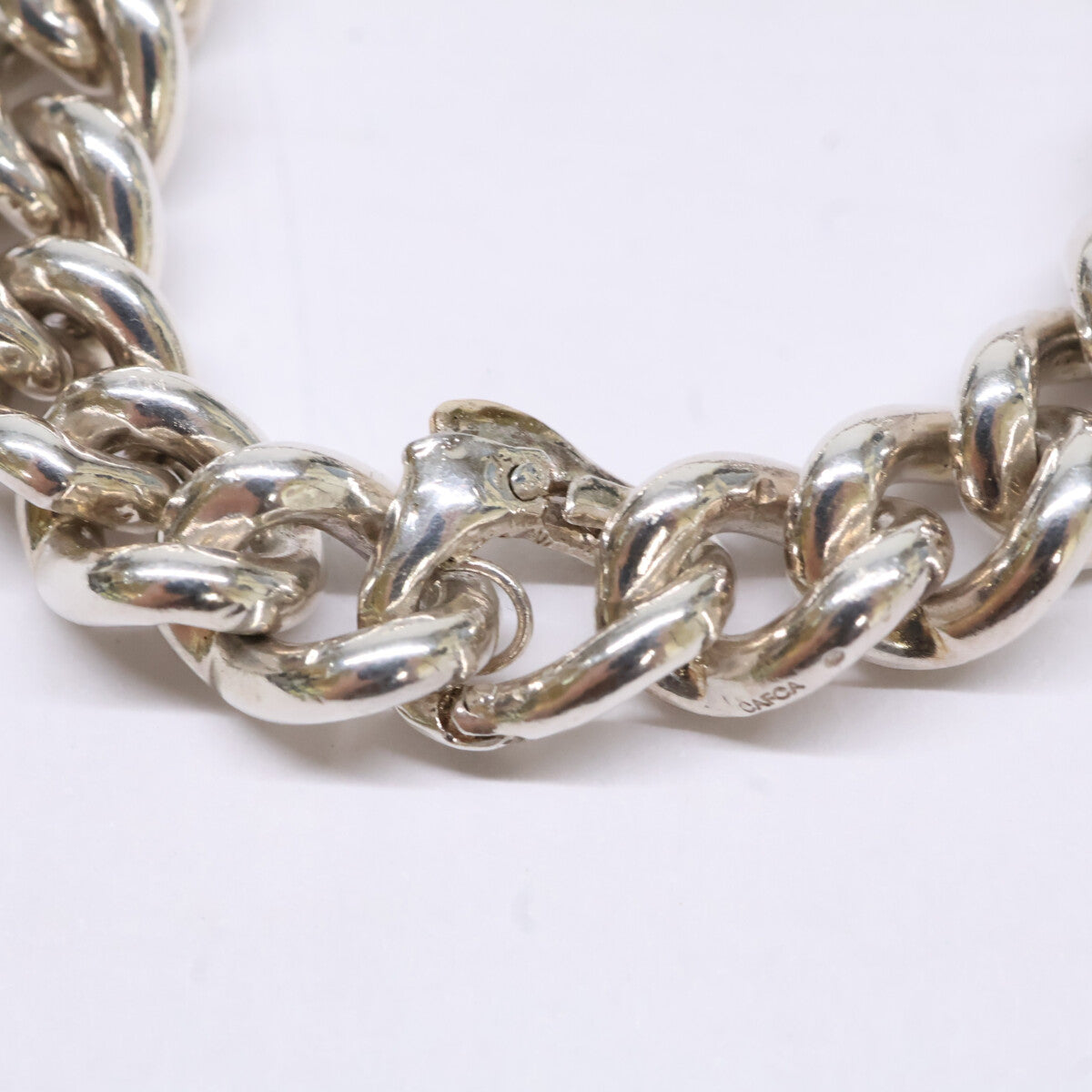 :cafca カフカ 【美品】K18 SILVER チェーン ブレスレット