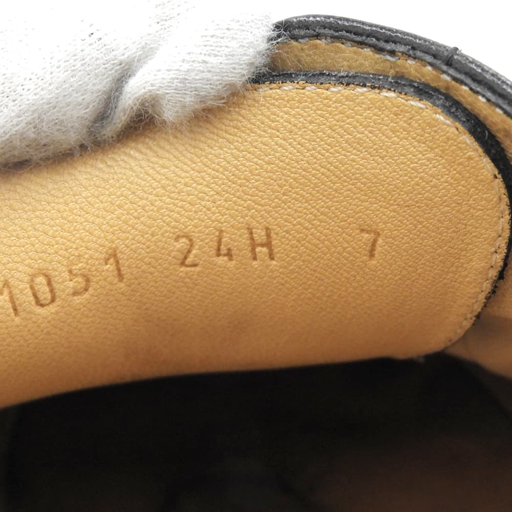 Paraboot パラブーツ CHAMBORD BRIDE シューズ メンズ 黒 ブラック 7 シューズ