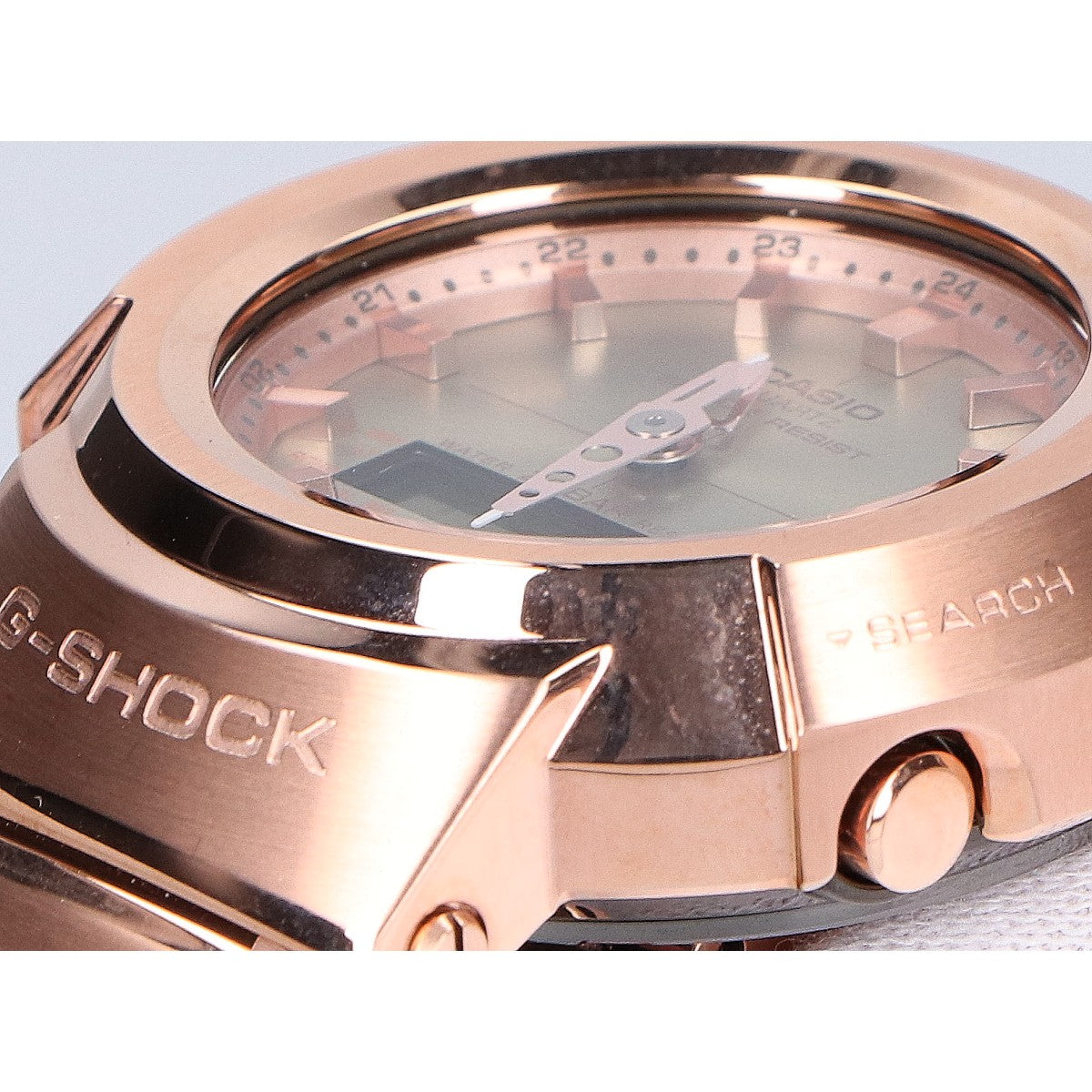 G-SHOCK ジーショック 【美品】AWM-500GD-4AJF FULL METAL AW-500 SERIES マルチバンド6 タフソーラー電波 腕時計