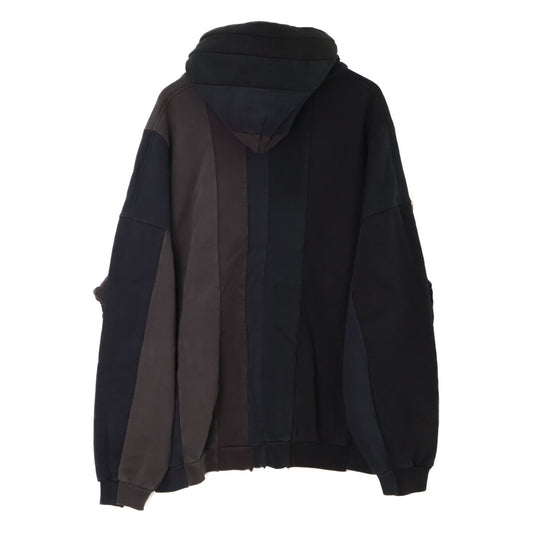 BALENCIAGA バレンシアガ 【国内正規】661606 青山限定 再構築ロゴ プルオーバー パーカー トップス