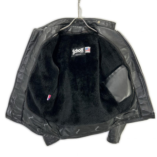 SCHOTT ショット 641 ファーライナー シングルライダース ジャケット