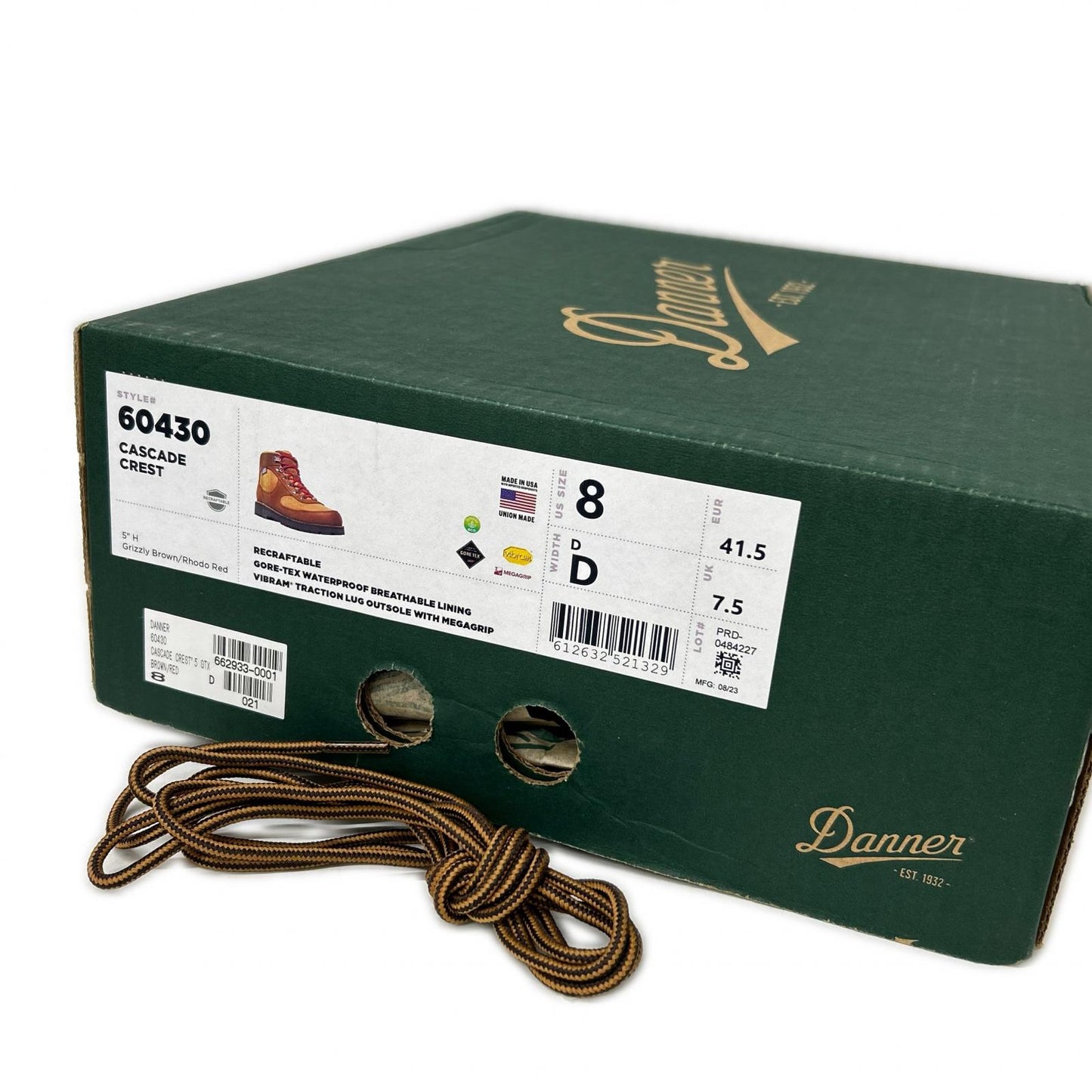 Danner ダナー 【新品同様】60430 CASCADE CREST 5 GTX カスケードクレスト5 ゴアテックス ブーツ シューズ