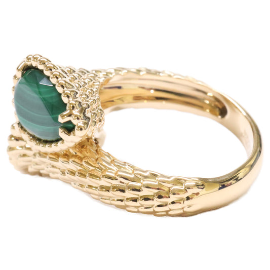 BOUCHERON ブシュロン 仕上げ済み JRG02797 セルパンボエム トワエモア マラカイト リング 指輪