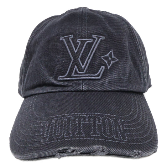 LOUIS VUITTON ルイヴィトン 【即決/国内正規】25年製 M5235L デニム ウォッシュド キャップ 帽子