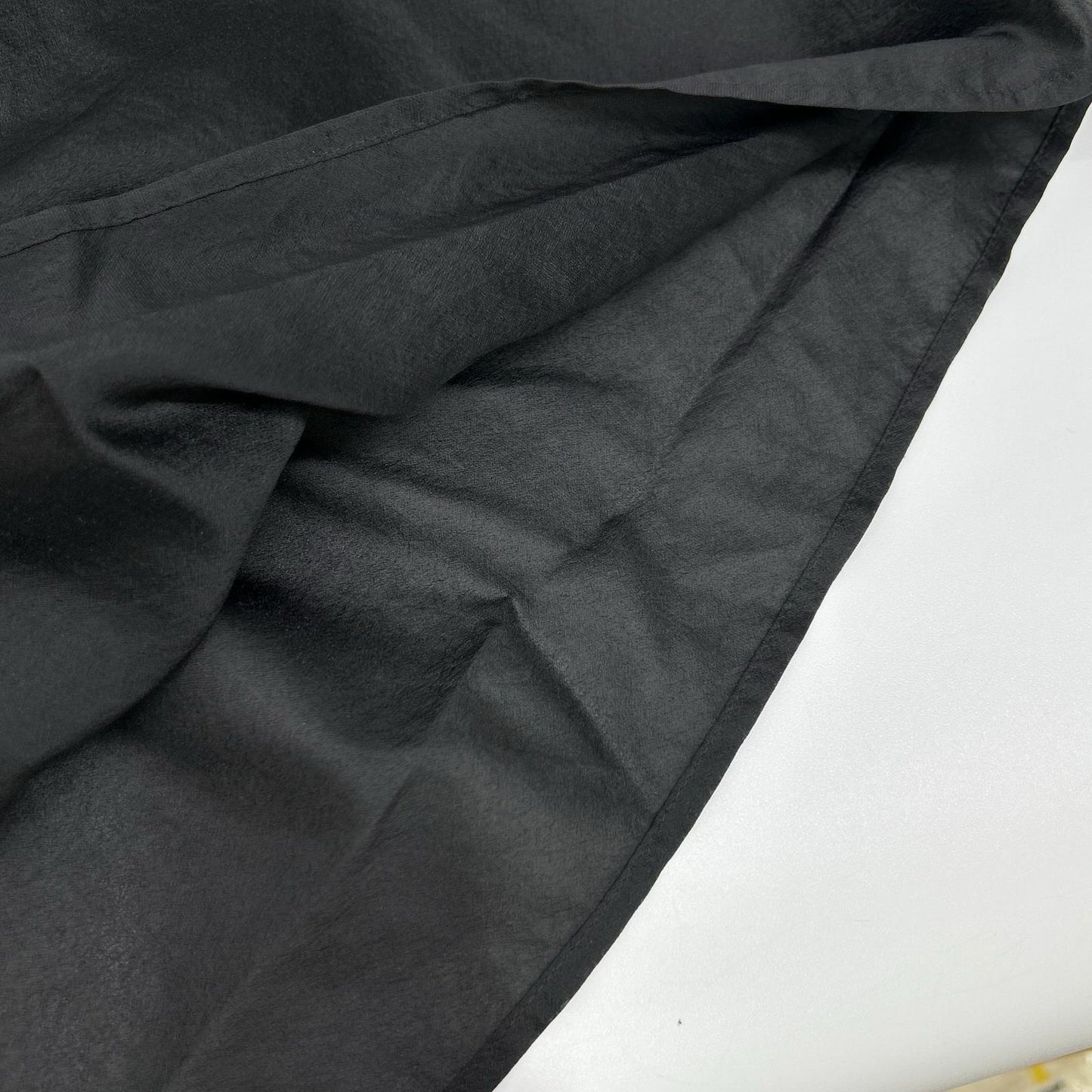 UNITED ARROWS ユナイテッドアローズ 1516-1-6621656 ブラック シルキーピンタック ショートスリーブ ブラウス トップス