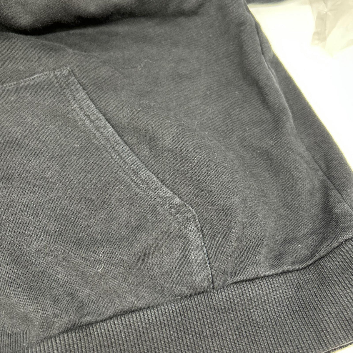 CELINE Celine 2Y468670Q Black Cotton fleece loose hoodie Top