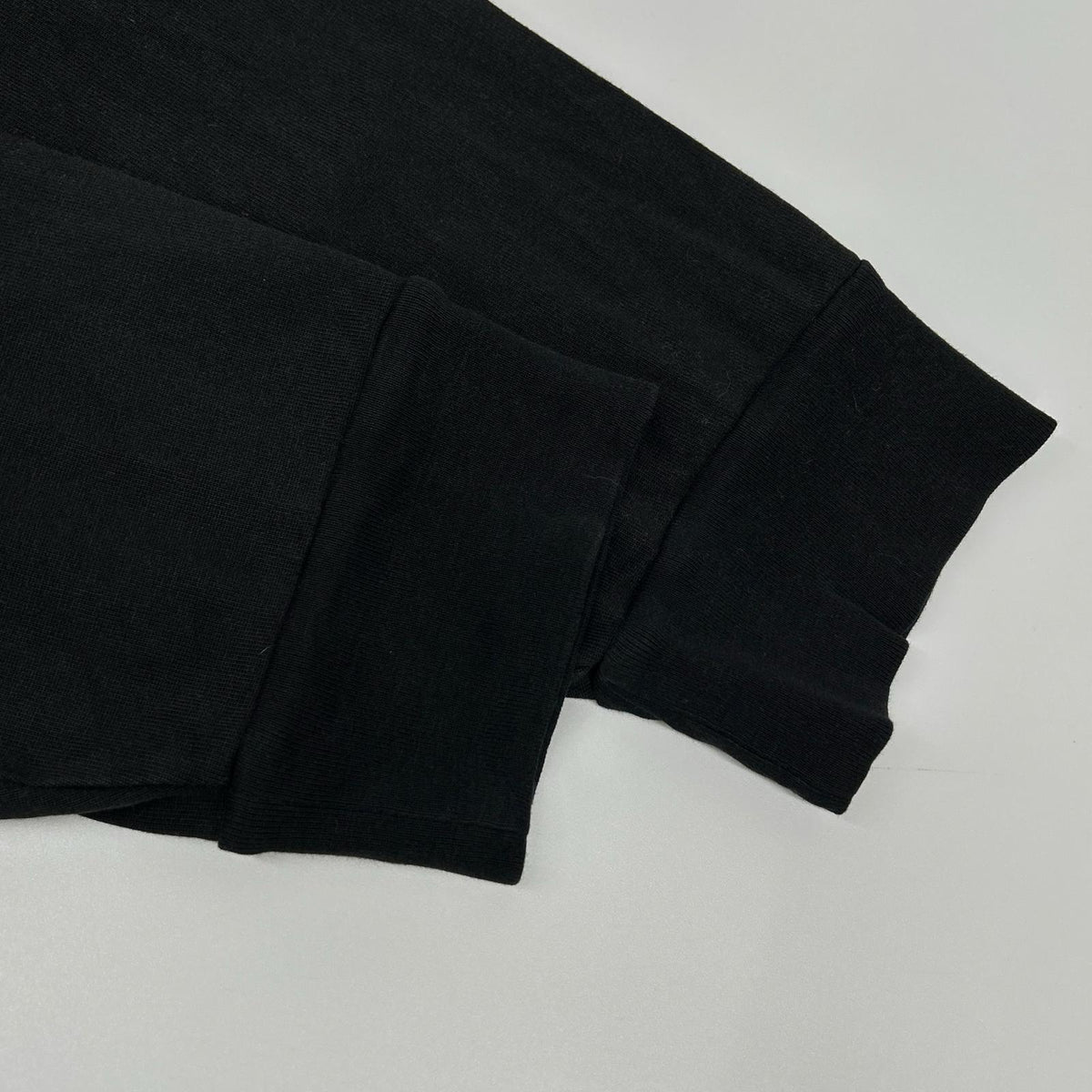 ALEXANDER McQUEEN Alexander McQueen 687706 Black Back-logo long-sleeve T-shirt Top