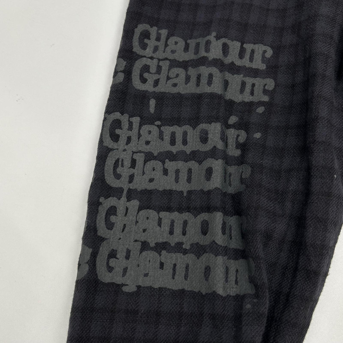 HYSTERIC GLAMOUR ヒステリックグラマー 01251AB03 ブラック TYPE LOGO チェックトラッカージャケット ジャケット
