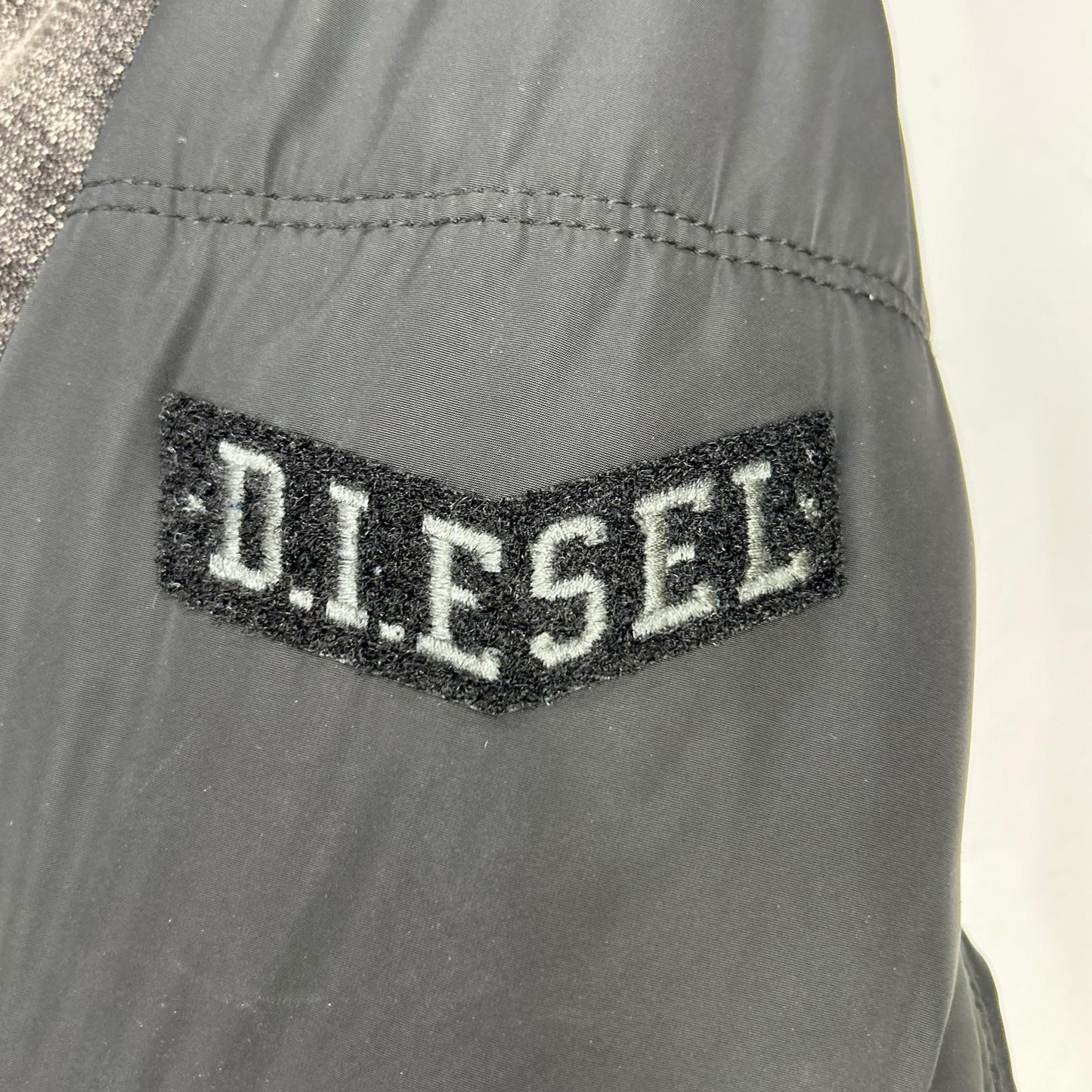 DIESEL ディーゼル ブラック 切替 デニム ジャケット ジャケット